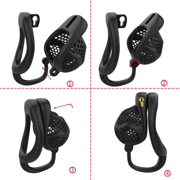 3d-armour-or-beehive-chastity-cage_3.jpg 3D Armour Or Beehive Chastity Cage 7