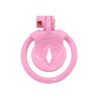 Flat Clit Pink Chastity Cage in the main gallery view