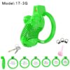 ABS Male Chastity Cage in alternate gallery view 25