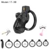 ABS Male Chastity Cage feature details graphic 13