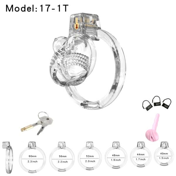 ABS Male Chastity Cage in alternate gallery view 17