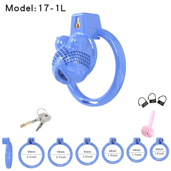ABS Male Chastity Cage in alternate gallery view 20