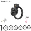 ABS Male Chastity Cage feature details graphic 11