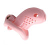SissyPrison-PinkPlasticChastityDevice_3.jpg Sissy Prison - Pink Plastic Chastity Cage in alternate gallery view 4