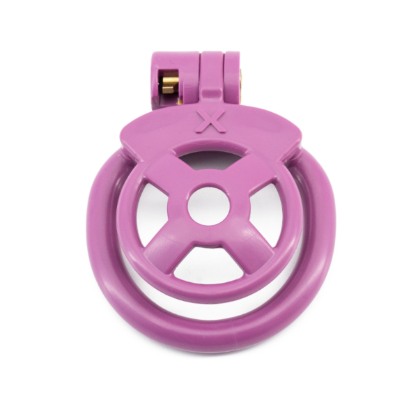 TheXtremeBetaCageFlatResinCockCagePurple_1.png The X Chastity Cage: Flat Resin Cock Cage in alternate gallery view 10