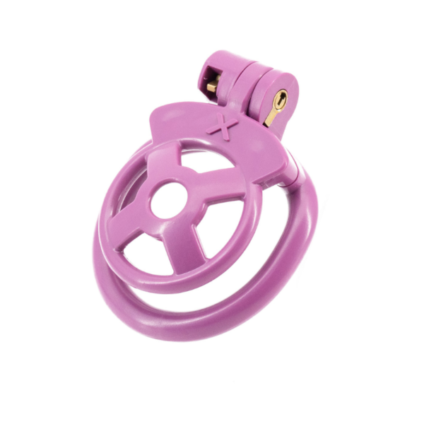 TheXtremeBetaCageFlatResinCockCagePurple_3.png The X Chastity Cage: Flat Resin Cock Cage in alternate gallery view 12