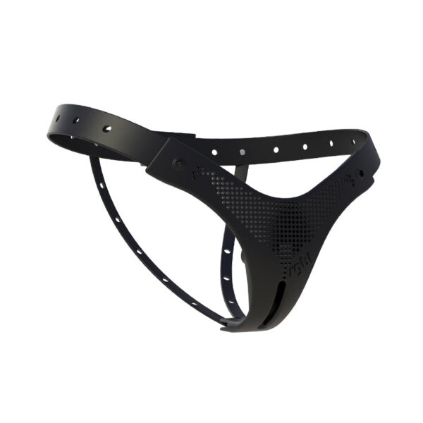 Adjustable Men's Chastity Belt with Pink Option, Resin and TPU, gallery view 3