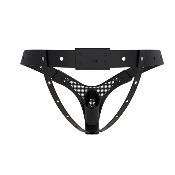 Adjustable Men's Chastity Belt with Pink Option, Resin and TPU, gallery view 15