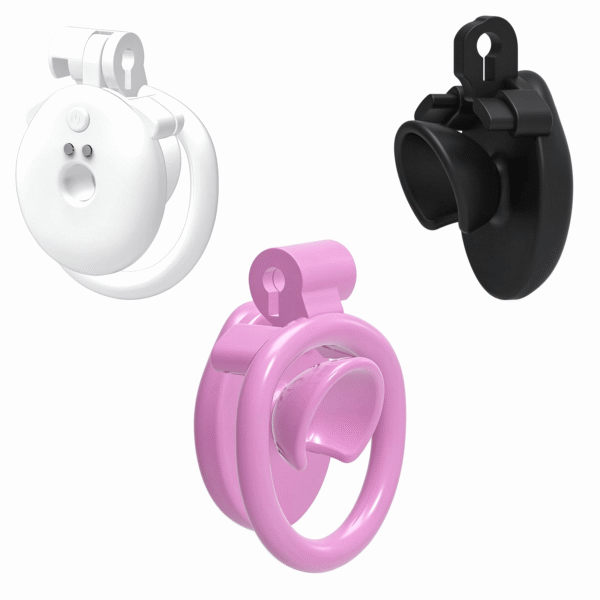 app-control-negative-flat-vibration-chastity-cage_1.png App-Controlled Flat Vibration Chastity Cage