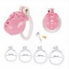 Bow Pot Lid Chastity Cage 9
