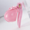 Bow Pot Lid Chastity Cage 3