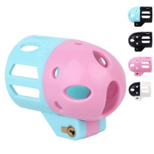 Bullet-shaped Ringless Chastity Cage - 1