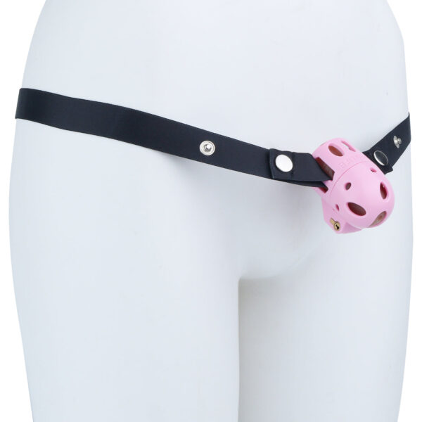 Bullet-shaped Ringless Chastity Cage - 10