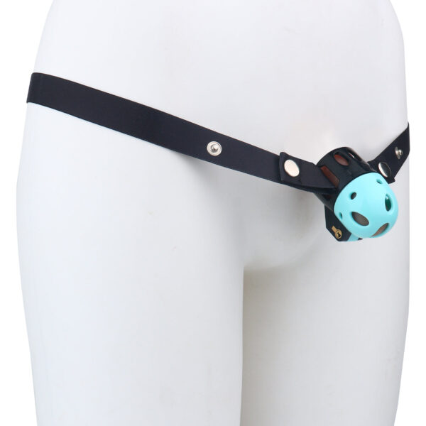 Bullet-shaped Ringless Chastity Cage - 17