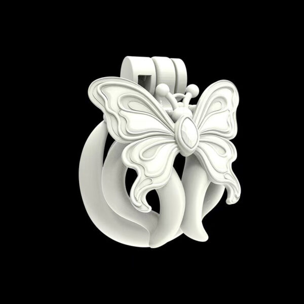 Butterfly Wing Chastity Cage in alternate gallery view 10