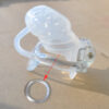 Spiked Silicone chastity Cage in alternate gallery view 6