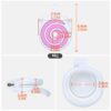 Pink standard cage measurements in cm and inches