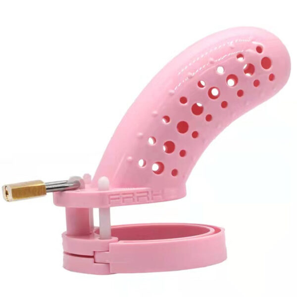 cock-clamp-pink-silicone-cock-cage5.jpg Cock Clamp Cock Cage in the main gallery view