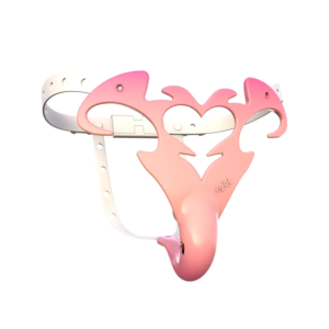 devils-eye-succubus-belt_1.png Pink Devil's Eye Succubus resin and TPU belt, front view
