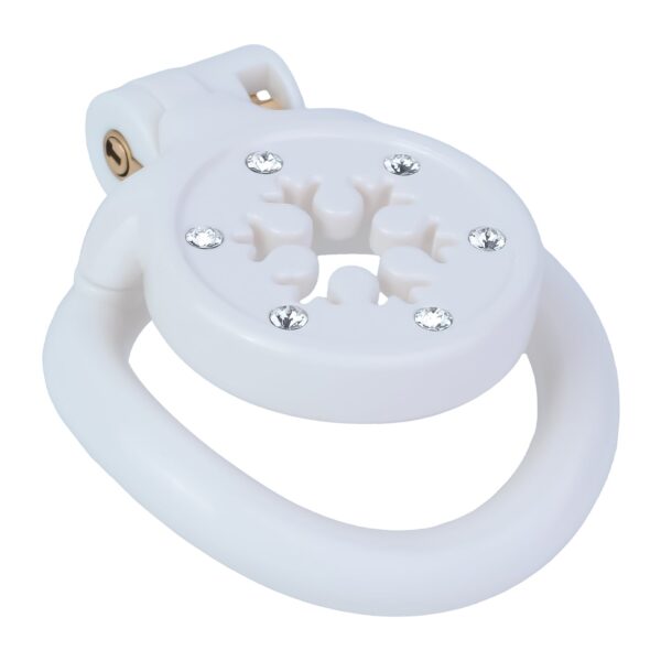 Diamond Flat Chastity Cage in alternate gallery view 5