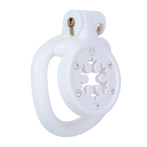 Diamond Flat Chastity Cage in alternate gallery view 3