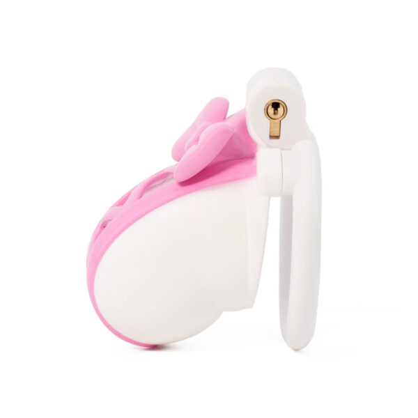 double-color-butterfly-knot-chastity-cage_7.jpg Double Color Butterfly Knot Chastity Cage 3