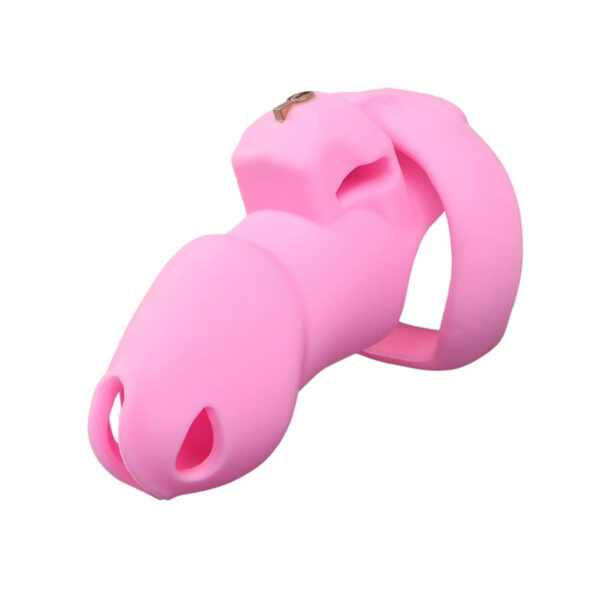 Exclusive New Model Silicone Chastity Cage in the main gallery view