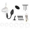 Extensible Silicone Chastity Cage With Vibration Plug in alternate gallery view 4