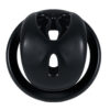 feminine-shell-resin-chastity-cage-with-optional-belt-07.jpg Black cage front view