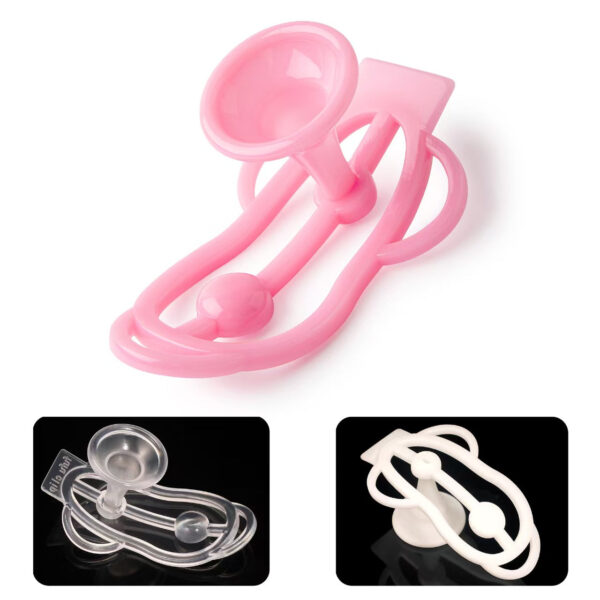 fufu-clip-chastity-cage-with-pee-guard_1.jpg Fufu Clip Chastity Cage With Pee Guard in alternate gallery view 2