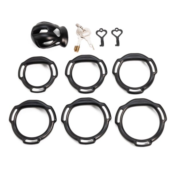 heart-cutout-resin-chastity-cage-with-optional-belt-set-06.jpg Heart cutout cage configuration 6 with matching base rings