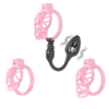 High Heel Cage with Electric Anal Plug in alternate gallery view 3