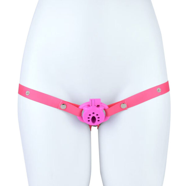 Sissy Lightweight Inverted Chastity Cage in alternate gallery view 9