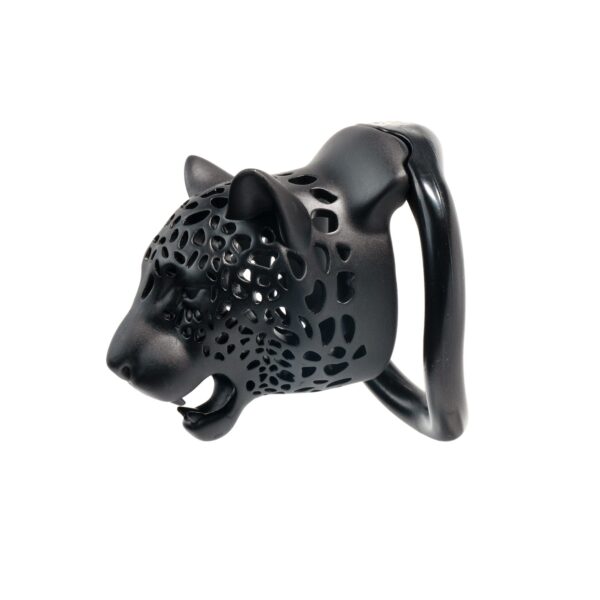 Leopard Head Chastity Cage in alternate gallery view 13