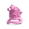 Leopard Head Chastity Cage in alternate gallery view 7