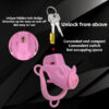 Little Devil Chastity Lock feature details graphic 18