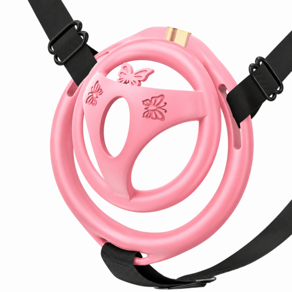 male-flat-chastity-cage-inverted-plug.png Male Flat Chastity Cage Inverted Plug in the main gallery view