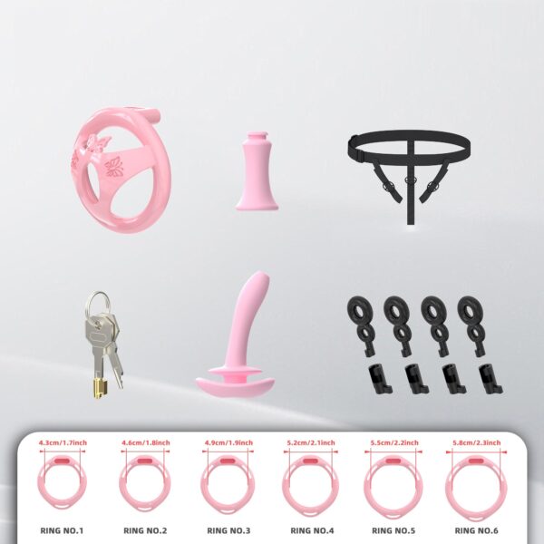 male-flat-chastity-cage-inverted-plug_1.jpg Male Flat Chastity Cage Inverted Plug in alternate gallery view 3