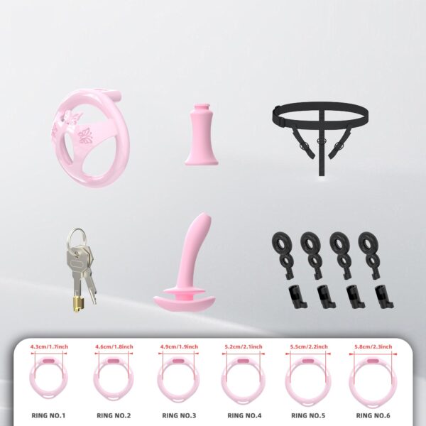 male-flat-chastity-cage-inverted-plug_3.jpg Male Flat Chastity Cage Inverted Plug in alternate gallery view 7