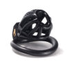 Mini Honeycomb Chastity Device With 4 Ring in alternate gallery view 6