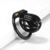 Mini Honeycomb Chastity Device With 4 Ring in alternate gallery view 7