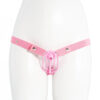 Pink resin MTF clit clip and optional belt, gallery image 5