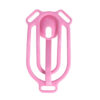 Pink resin MTF clit clip and optional belt, gallery image 6