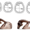 Negative Tortoise Shell Chastity Cage