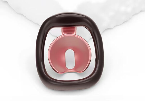 Negative Tortoise Shell Chastity Cage
