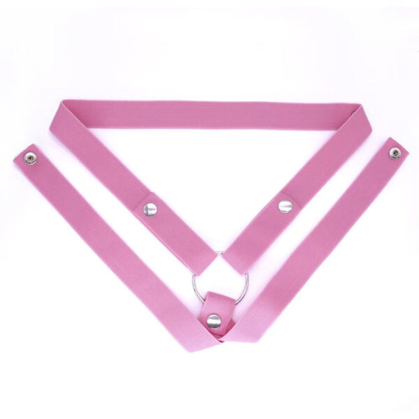 Petal negative resin chastity cage with optional belt, gallery image 2