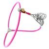 pink-chastity-belt-23-inches-to-43-inches-waistline-4.jpg Pink Stainless Steel Chastity Belt, 23–43 in Waist, Stainless steel, gallery view 3