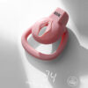 JEUSN Pink Flat Chastity Cage in alternate gallery view 7