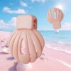 Pink Shell Chastity Cage 5