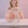 Pink Shell Chastity Cage 1